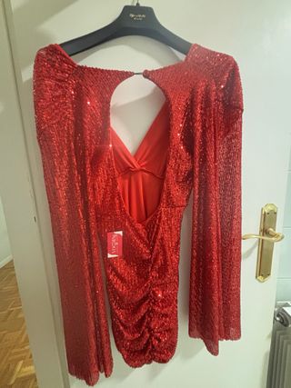 Vestido lentejuelas Nochevieja a estrenar