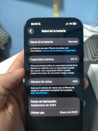 iPhone 16 Pro 128GB Negro
