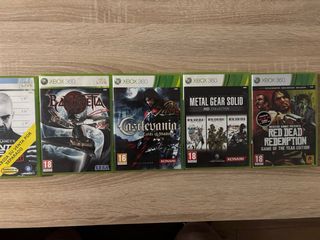Pack 4 Juegos Xbox 360: Bayoneta, Castlevania, MGS