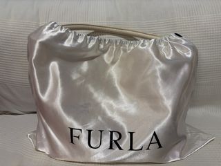 Bolso Furla Beige Mariposas Libélulas