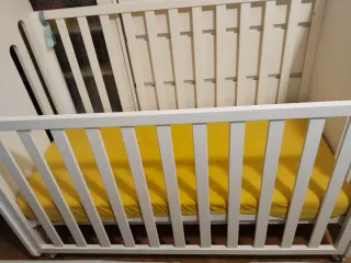 Cuna de colecho de madera