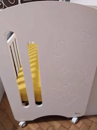 Cuna de colecho de madera