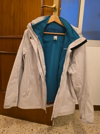 Abrigo 3 en 1 Quechua Beige Multicolor