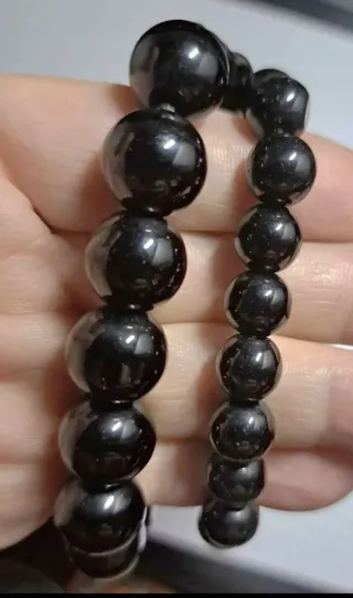 2 Bracciali Pixiu Ossidiana Lui e Lei