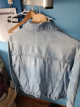 Cazadora vaquera Zara Talla L
