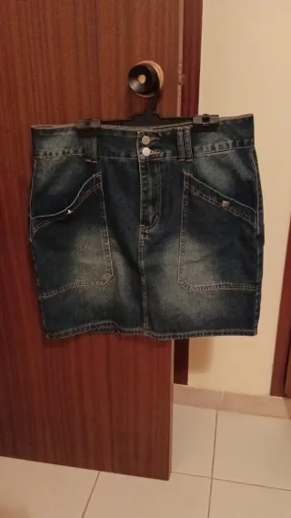 Falda tejana vaquera