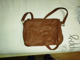 Bolso bandolera marrón