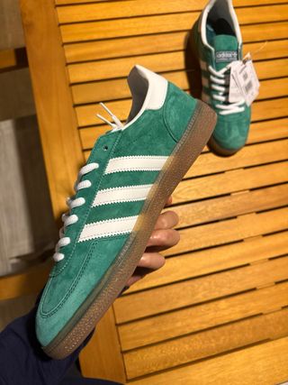 Zapatillas Adidas Handball Verdes Talla 43