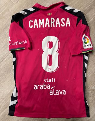 Camiseta Alavés Camarasa Match Worn