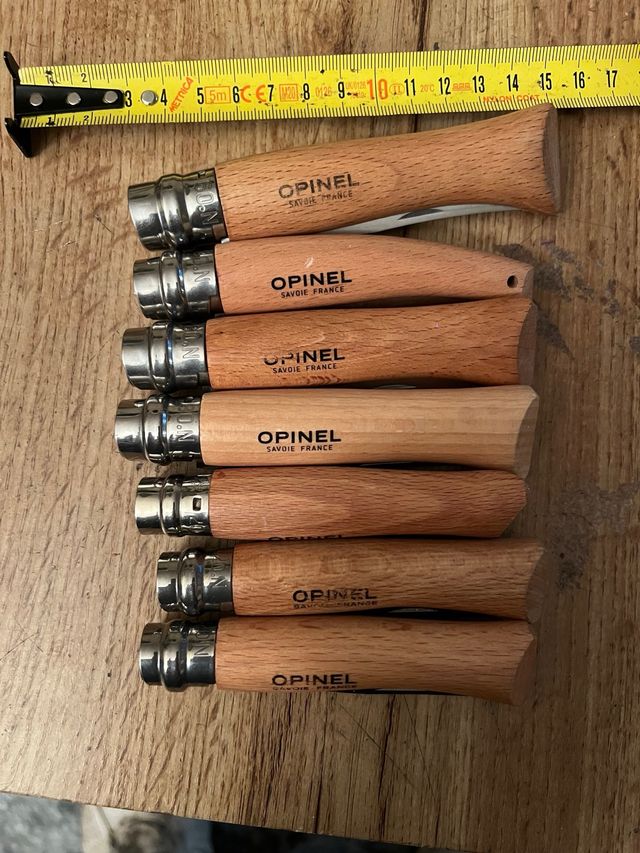 Lotto 7 Coltelli Opinel Savoye Francia