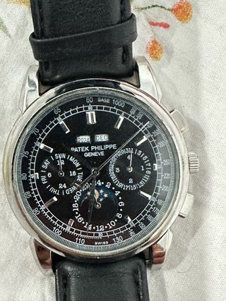 Patek Philippe Reloj Cronógrafo Negro