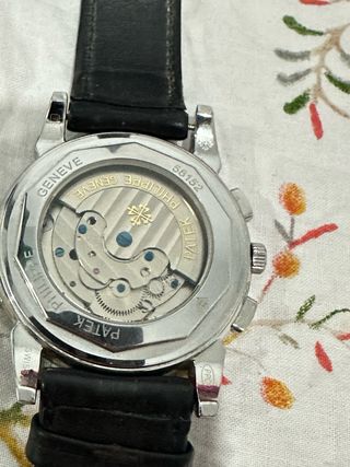 Patek Philippe Reloj Cronógrafo Negro