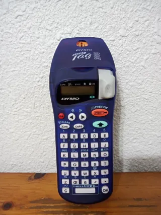 Rotuladora Dymo Letra Tag 2000 Lila