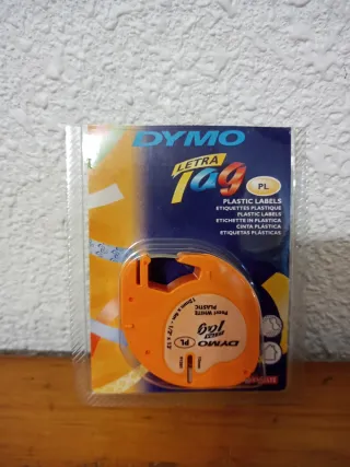 Rotuladora Dymo Letra Tag 2000 Lila