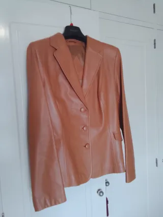 Chaqueta de piel Zerimar Talla M