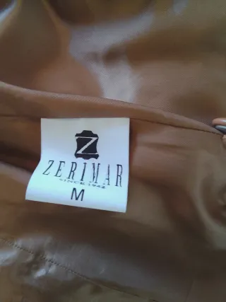 Chaqueta de piel Zerimar Talla M