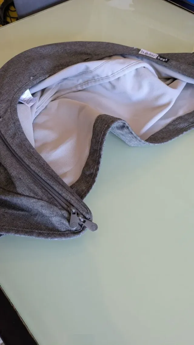 capota bugaboo bee 5 gris melange extensible