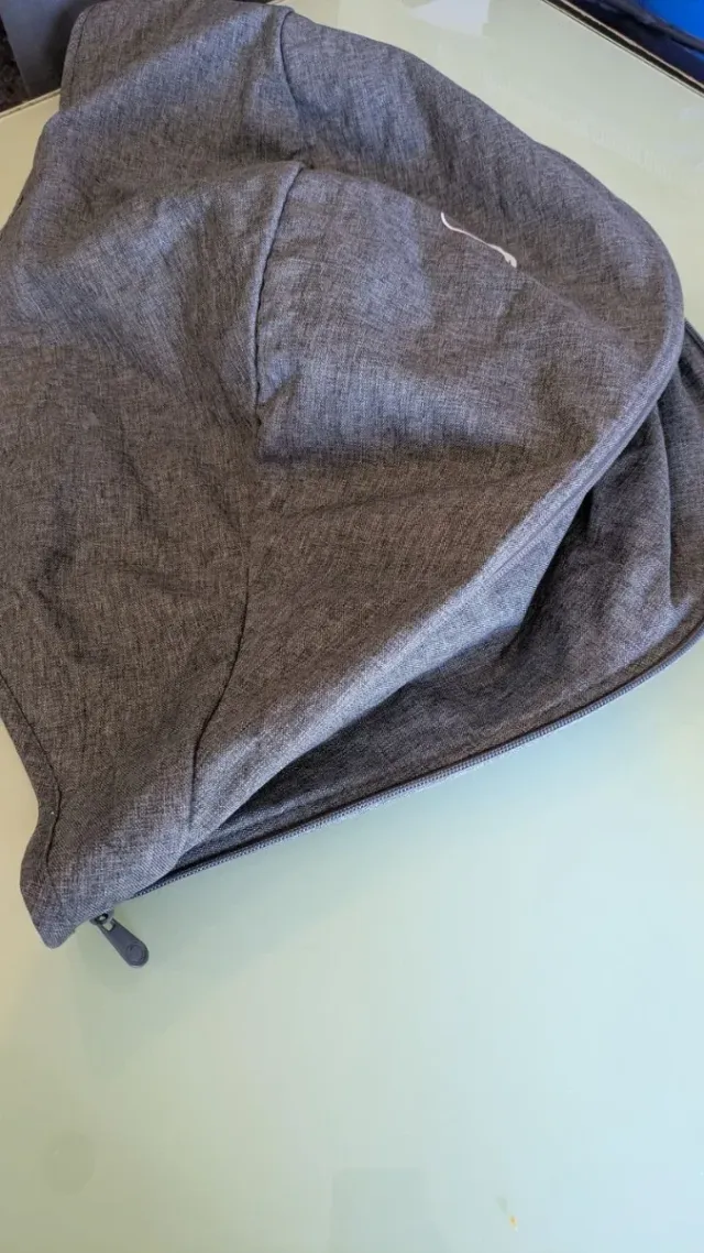 capota bugaboo bee 5 gris melange extensible