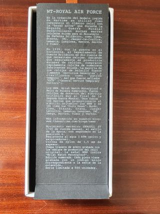 Reloj Wartime Dirty Dozen Réplica