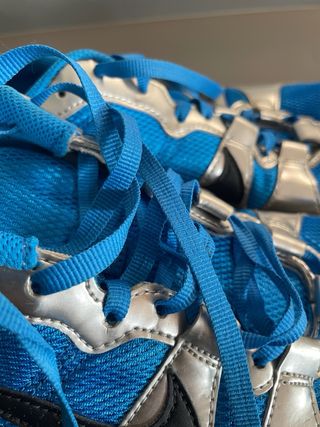 Nike Zoom Rival MD Zapatillas Azul/Plata (clavos)