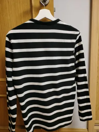 Camiseta Mango Rayas Talla S Hombre