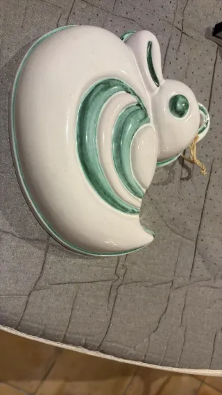 Thun coniglio pesce ciambella papera ceramica bia