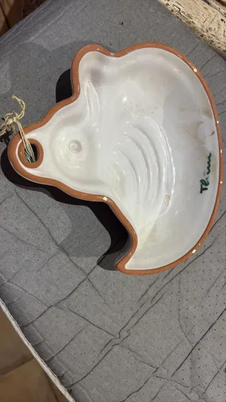 Thun coniglio pesce ciambella papera ceramica bia