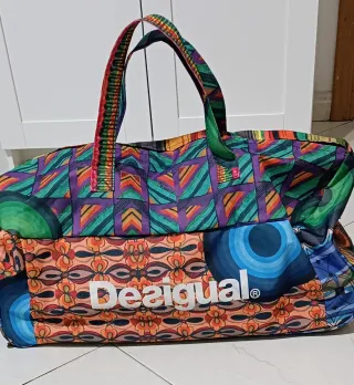 Bolso de viaje Desigual multicolor