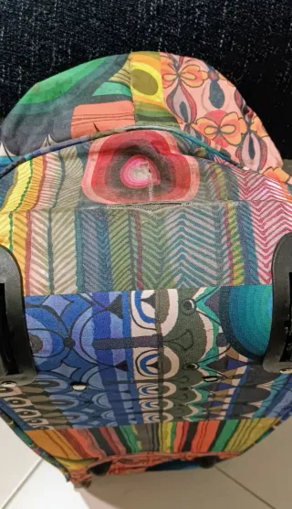 Bolso de viaje Desigual multicolor