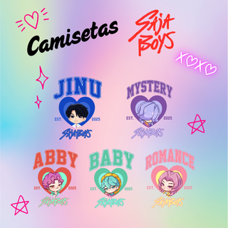 Camisetas Saja Boys Kpop Demon Hunters