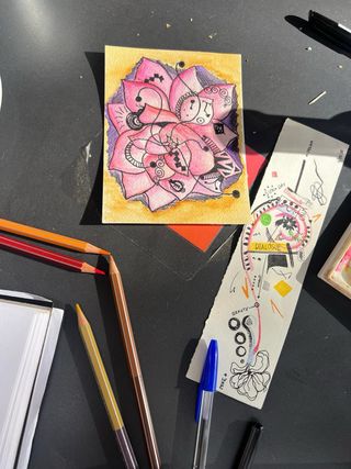 Tutoría de dibujo, pintura, collage y mucho más!