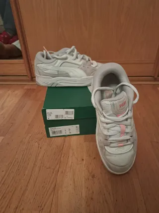 Zapatillas Puma 180 Warm White-Feather Gray