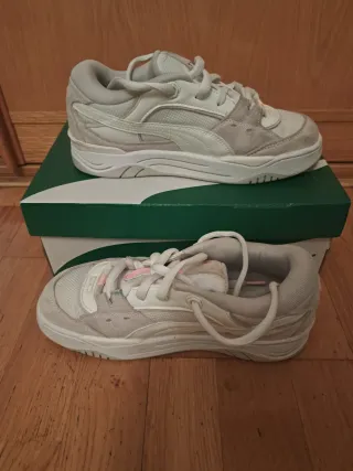 Zapatillas Puma 180 Warm White-Feather Gray