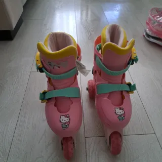 Patines infantiles rosas Hello Kitty