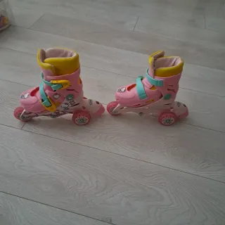 Patines infantiles rosas Hello Kitty