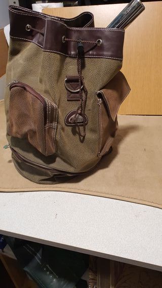 Juego de pesas con discos rojos