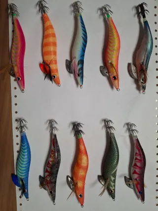 Señuelos calamar 3.5 (10 unidades)