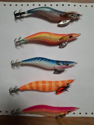 Señuelos calamar 3.5 (10 unidades)