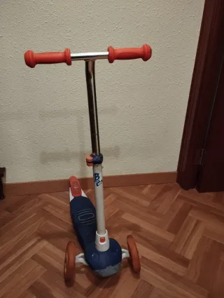 Patinete 3 ruedas infantil con luces