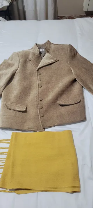 Traje fallero Torrentí beige