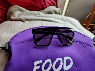 Gafas de sol cuadradas negras