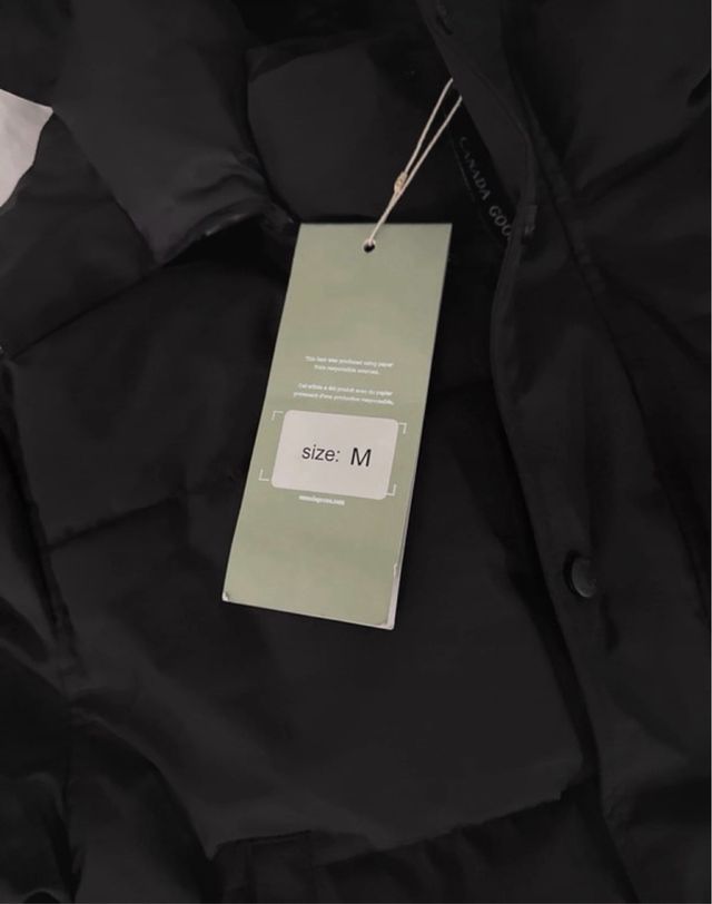 Chaqueta Parka Canada Goose Talla M Negra