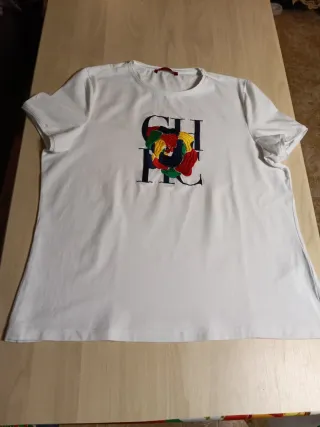 Camiseta Carolina Herrera Blanca