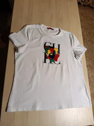 Camiseta Carolina Herrera Blanca