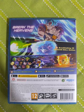 Dragon Ball Sparking Zero PS5