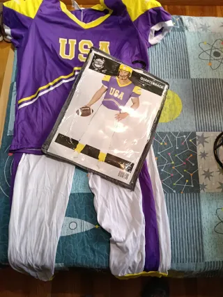 Disfraz Quarterback USA o Rubby o Futbol Americano