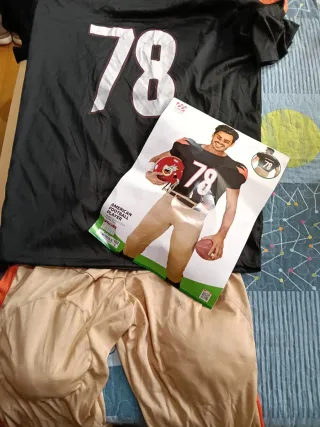 Disfraz Quarterback USA o Rubby o Futbol Americano