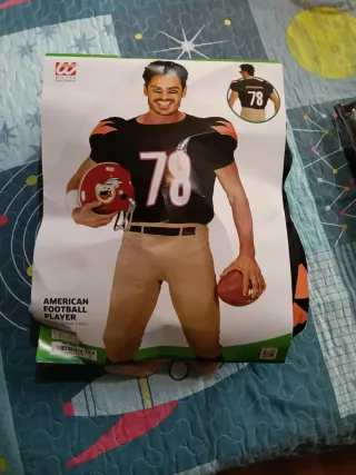 Disfraz Quarterback USA o Rubby o Futbol Americano