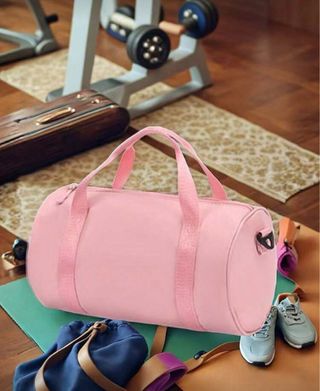 Bolsa de deporte cilíndrica