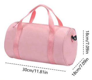 Bolsa de deporte cilíndrica